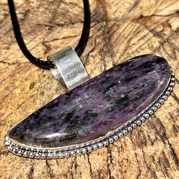 Charoite “Stone of Transformation” Pendant - Picture 8 of 10